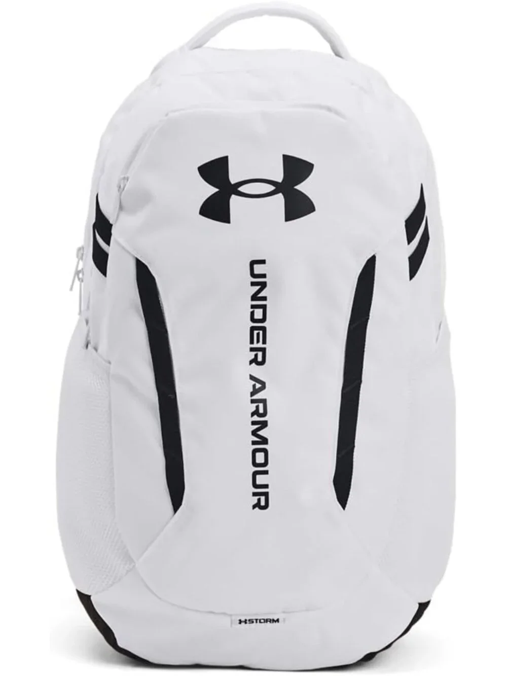 Versatile Unisex White Hustle 6.0 Backpack - Durable, Stylish, Everyday Use
